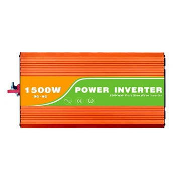 Digital 12VDC (10-15V) 1500W Off Grid Inverter to 100-240VAC Ouput, Surge 3000W Pure Sine Wave Solar Wind Inverter with USB
Digital 12VDC (10-15V) 1500W Off Grid Inverter to 100-240VAC Ouput, Surge 3000W Pure Sine Wave Solar Wind Inverter with USB