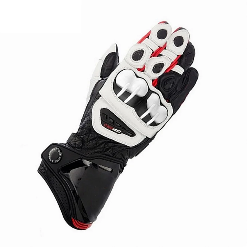 New 9 Colors 100% Genuine Leather GP PRO Motorcycle Long Gloves MotoGP M1 Racing Driving GP PRO Motorbike Cowhide Gloves
New 9 Colors 100% Genuine Leather GP PRO Motorcycle Long Gloves MotoGP M1 Racing Driving GP PRO Motorbike Cowhide Gloves