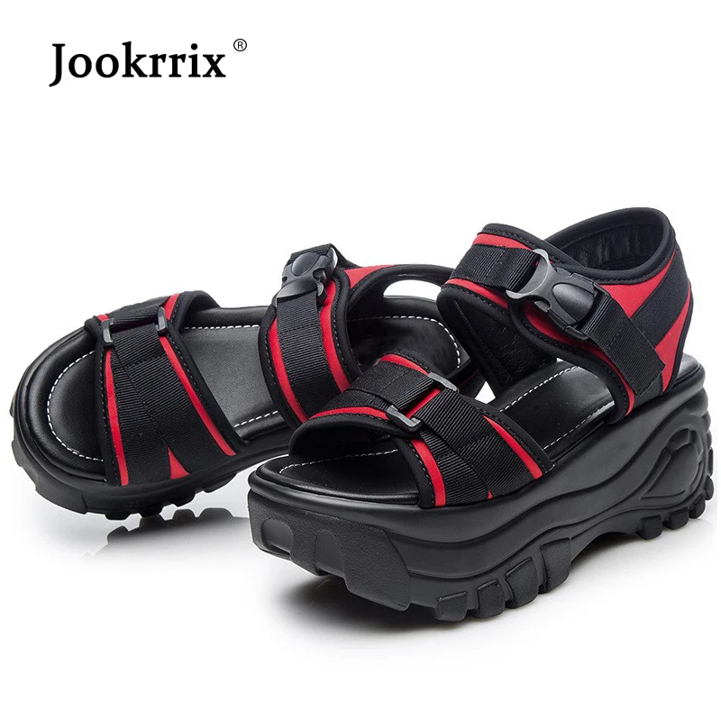 Jookrrix Women Summer Sandals 2019 Woman Platform Sandals Fashion Brand Wedges 8 cm High Increased Thick Sole Sandals Shoes
Jookrrix Women Summer Sandals 2019 Woman Platform Sandals Fashion Brand Wedges 8 cm High Increased Thick Sole Sandals Shoes