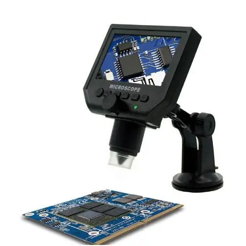 Portable USB LCD Digital Microscope 1-600X 3.6MP 4.3 Inches HD LED Display for BGA Reballing Phone Pcb Motherboard Repair
Portable USB LCD Digital Microscope 1-600X 3.6MP 4.3 Inches HD LED Display for BGA Reballing Phone Pcb Motherboard Repair