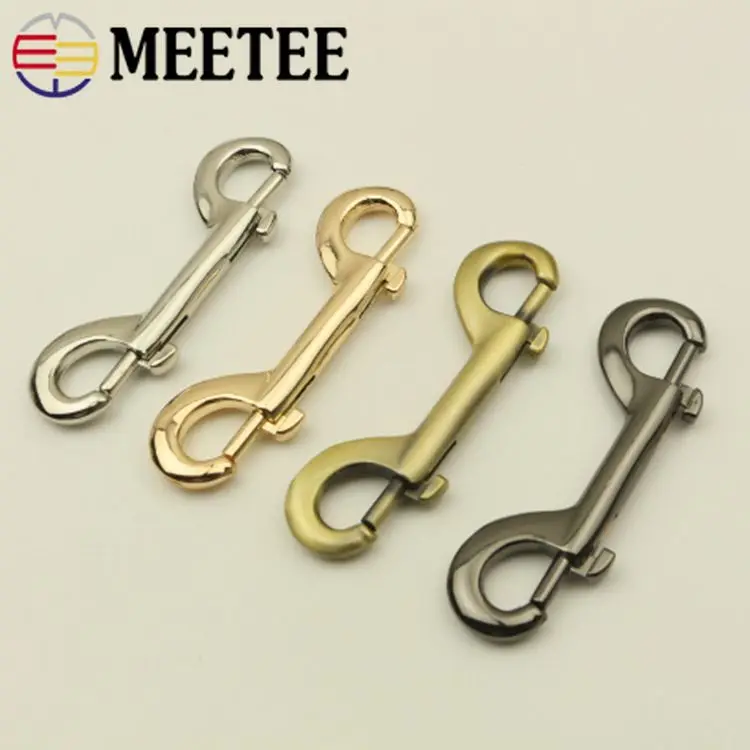 Meetee 2/5Pcs Metal Swivel Trigger Lobster Clasp Snap Hook Handbag Hanger Dog Collar Metal Buckles DIY Backpack Bag Parts BF168
Meetee 2/5Pcs Metal Swivel Trigger Lobster Clasp Snap Hook Handbag Hanger Dog Collar Metal Buckles DIY Backpack Bag Parts BF168