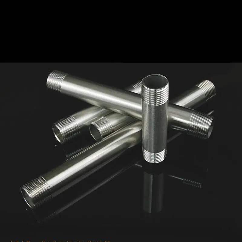 1/2" BSP Male Thread Equal 80mm Extension Pipe Fitting Stainless Steel Hose Straight Connector
1/2" BSP Male Thread Equal 80mm Extension Pipe Fitting Stainless Steel Hose Straight Connector