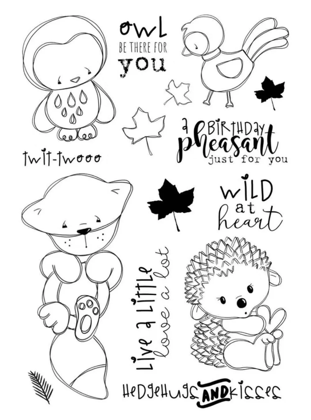 Animal Transparent Clear Stamps for DIY Scrapbooking/Card Making/Kids Christmas Fun Decoration Supplies
Animal Transparent Clear Stamps for DIY Scrapbooking/Card Making/Kids Christmas Fun Decoration Supplies