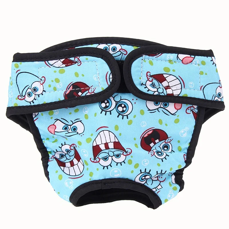 Image Dog Diaper Female Male Washalbe Durable Doggie Diapers Pants Dog Wraps Doggy Panty Pet Underwear Sanitary Short Physiological