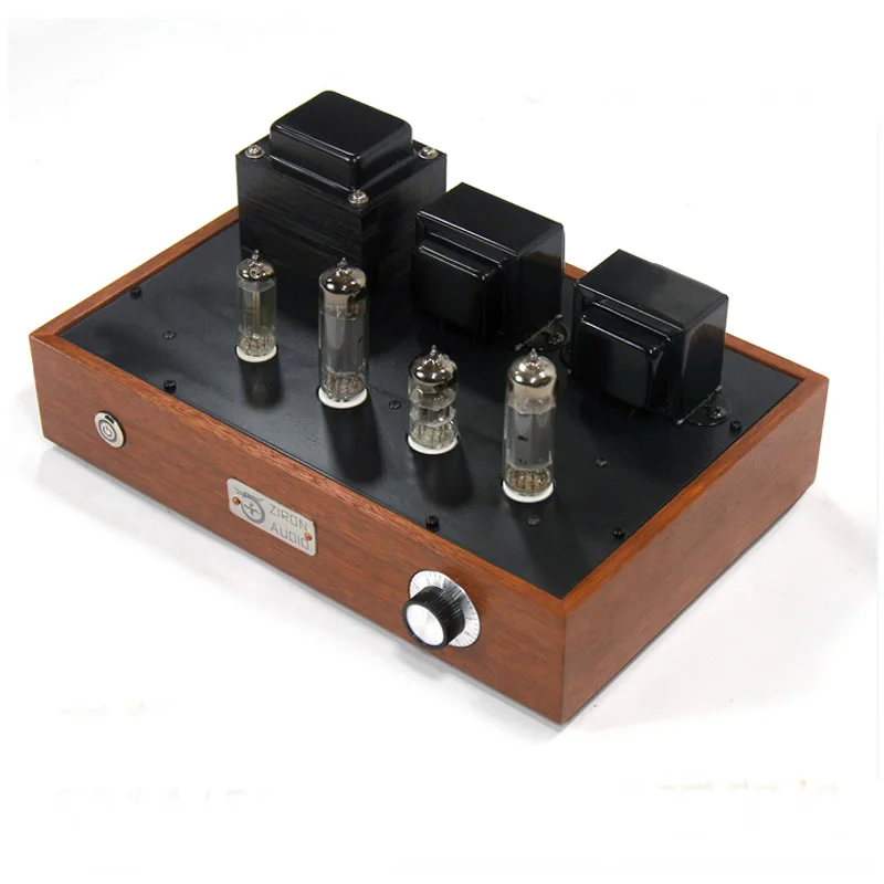 

6P14/EL84 low power amplifier, stone rectifier tank buffer 6N11 push tube amp sound pure beauty