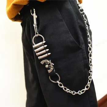 Fashion Tide Men Punk Chain Trousers Women The Bullet Shape Pants Chain Metal Waist Chains Unisex Chatelaine
Fashion Tide Men Punk Chain Trousers Women The Bullet Shape Pants Chain Metal Waist Chains Unisex Chatelaine