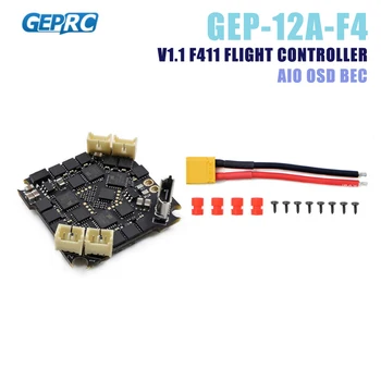 GEPRC GEP-12A-F4 12A BL_S 2-4S 4In1 ESC & V1.1 F411 F4 AIO OSD BEC Flight Controller for RC Drone FPV Racing Spare Parts & Accs
GEPRC GEP-12A-F4 12A BL_S 2-4S 4In1 ESC & V1.1 F411 F4 AIO OSD BEC Flight Controller for RC Drone FPV Racing Spare Parts & Accs