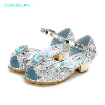 Children Princess Sandals New Summer Elsa Design Girls Wedding Shoes High Heels Kids Dress Shoes Party Shoes For Girls
Children Princess Sandals New Summer Elsa Design Girls Wedding Shoes High Heels Kids Dress Shoes Party Shoes For Girls