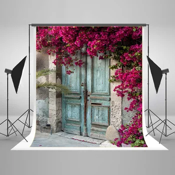 Solid blue Wood door with flower Background Vintage Old Wooden Background for party
Solid blue Wood door with flower Background Vintage Old Wooden Background for party