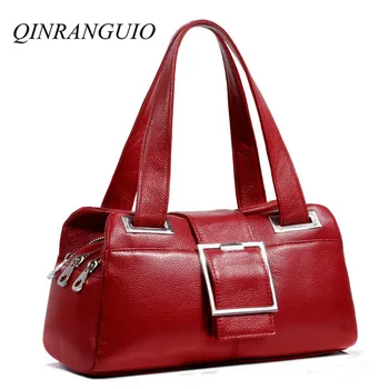 QINRANGUIO Genuine Leather Women Bag Cow Leather Women Handbags Fashion Shoulder Bag Women Bags Handbags Women Famous Brands
QINRANGUIO Genuine Leather Women Bag Cow Leather Women Handbags Fashion Shoulder Bag Women Bags Handbags Women Famous Brands