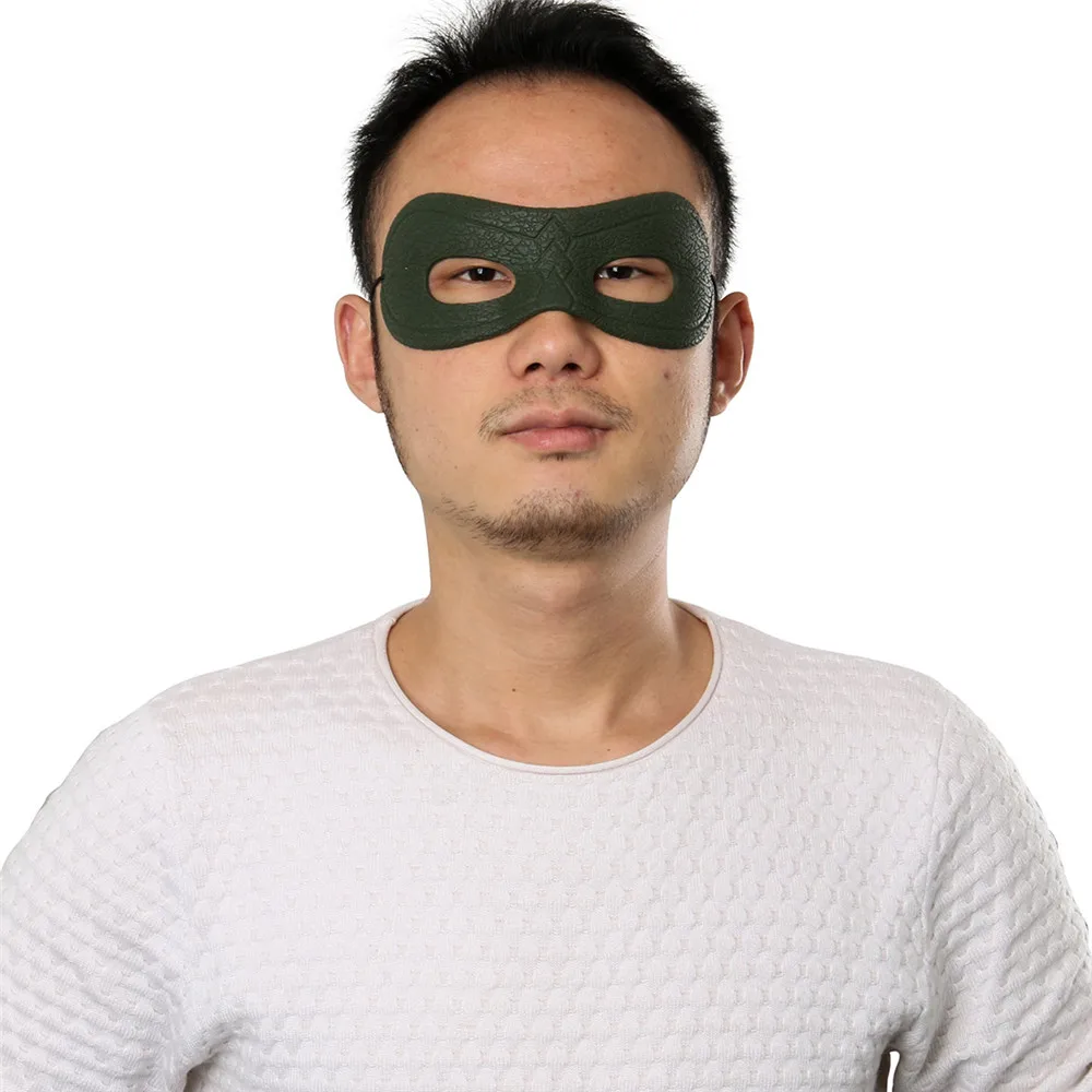 New Green Arrow Oliver Queen Cosplay Costume Artificial Leather Blinder Mask Halloween Eye Goggles Patch
New Green Arrow Oliver Queen Cosplay Costume Artificial Leather Blinder Mask Halloween Eye Goggles Patch