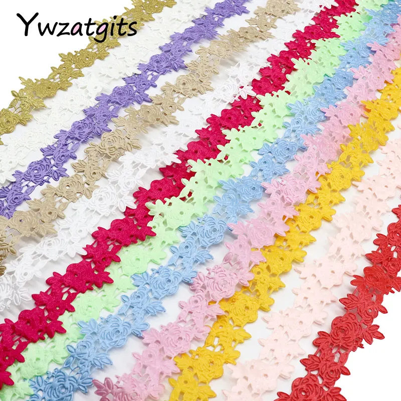 ywzatgits 23mm Multi Colors option Flower Ribbon Sewing craft Lace Trim Embellishment DIY Sewing Decoration 2y/lot YP0608
ywzatgits 23mm Multi Colors option Flower Ribbon Sewing craft Lace Trim Embellishment DIY Sewing Decoration 2y/lot YP0608