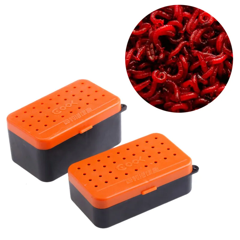 2 Compartments Fishing Baits Earthworm Worm Lure Storage Case Tackle Box 2 Sizes
2 Compartments Fishing Baits Earthworm Worm Lure Storage Case Tackle Box 2 Sizes