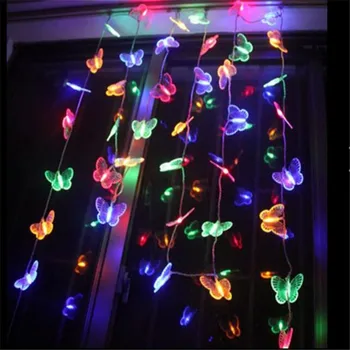 10M 100led fairy string light plastic butterfly waterproof patio courtyard Window garden street Halloween Festival decoration
10M 100led fairy string light plastic butterfly waterproof patio courtyard Window garden street Halloween Festival decoration