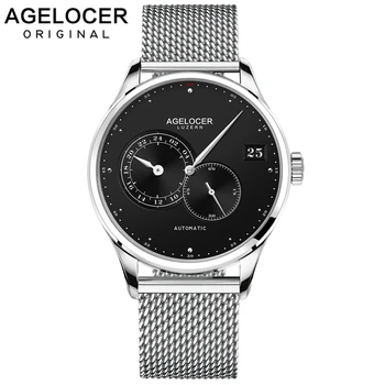 AGELOCER Swiss Watches Men Top Luxury Cow Automatic Watches Sport Men's Watches Waterproof Relogio Heren Hodinky
AGELOCER Swiss Watches Men Top Luxury Cow Automatic Watches Sport Men's Watches Waterproof Relogio Heren Hodinky
