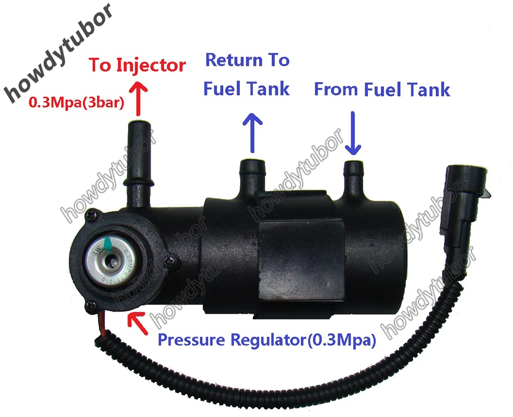 

External Fuel pump UAV Constant pressure regulator Small engine EFI Electronic Fuel Injection kit Motorcycle buggy ATV scooter