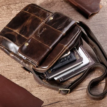 Cobbler Legend Brand New Men's Genuine Leather Vintage Style Bag Male Crossbody Bags Real Leather Shoulder Bag For Men Handbag
Cobbler Legend Brand New Men's Genuine Leather Vintage Style Bag Male Crossbody Bags Real Leather Shoulder Bag For Men Handbag