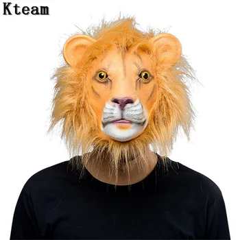 2019 New Halloween Props Adult Angry Lion Head Masks Animal Full Latex Masquerade Birthday Party Face Mask Fancy Dress
2019 New Halloween Props Adult Angry Lion Head Masks Animal Full Latex Masquerade Birthday Party Face Mask Fancy Dress