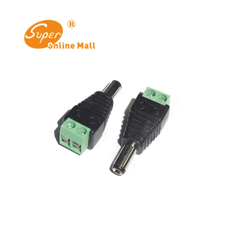 1 Pair Female+Male led connect 5.5x2.1mm For 5050 / 3528 LED Strip sigle color DC Power Supply AC Adapter Plug Cable jackly
1 Pair Female+Male led connect 5.5x2.1mm For 5050 / 3528 LED Strip sigle color DC Power Supply AC Adapter Plug Cable jackly