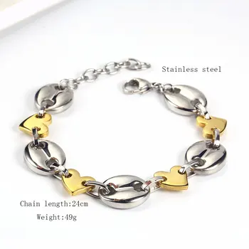 XUANHUA Chain Link Bracelets Bangles For Women Charm Jewelry Accessories Stainless Steel Jewelry Woman Vogue 2019 Bohemian
XUANHUA Chain Link Bracelets Bangles For Women Charm Jewelry Accessories Stainless Steel Jewelry Woman Vogue 2019 Bohemian