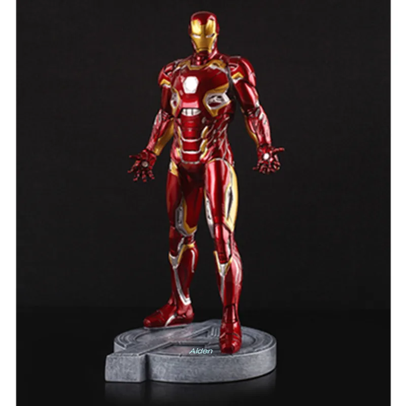 

12" Statue Avengers Infinity War Iron Man Tony Stark MK45 Full-Length Portrait GK Action Figure Collectible Model Toy 30CM B480