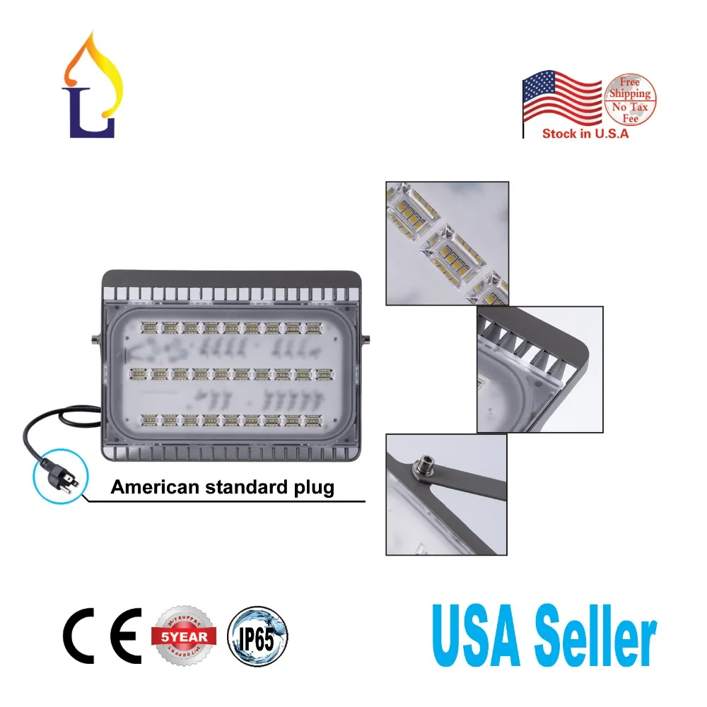 8 pack 100W 13000LM Waterproof IP65 Daylight White 6000K Outdoor Flood Light
8 pack 100W 13000LM Waterproof IP65 Daylight White 6000K Outdoor Flood Light