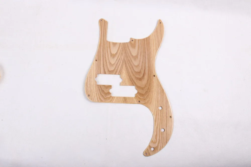 Electric Bass Guitar pickguard flame ASH wood P-Bass Guitar parts Guitar parts Hand made 01
Electric Bass Guitar pickguard flame ASH wood P-Bass Guitar parts Guitar parts Hand made 01