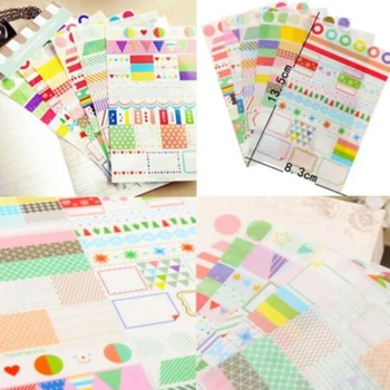 6Pcs/Set Creative Cute Sticker for DIY Scrapbooking Diary Phone Sticker Products Design Paster Kawaii Stationary 
6Pcs/Set Creative Cute Sticker for DIY Scrapbooking Diary Phone Sticker Products Design Paster Kawaii Stationary