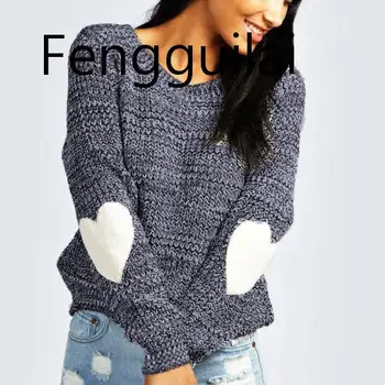 Hot 2019 Fashion Women Sweaters Autumn Casual Heart Long Sleeve Knitwear Jumper Knitted Sweater Loose Pullover Coat Outwear
Hot 2019 Fashion Women Sweaters Autumn Casual Heart Long Sleeve Knitwear Jumper Knitted Sweater Loose Pullover Coat Outwear