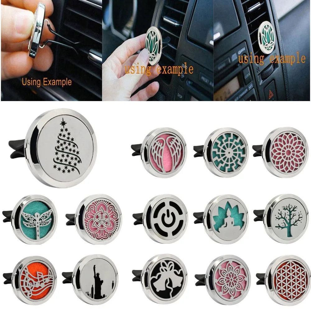 2019 Hot sale Stainless Car Air Vent Freshener Incense fragrance folder Essential Oil Diffuser Gift Locket Decor Air Freshener
2019 Hot sale Stainless Car Air Vent Freshener Incense fragrance folder Essential Oil Diffuser Gift Locket Decor Air Freshener