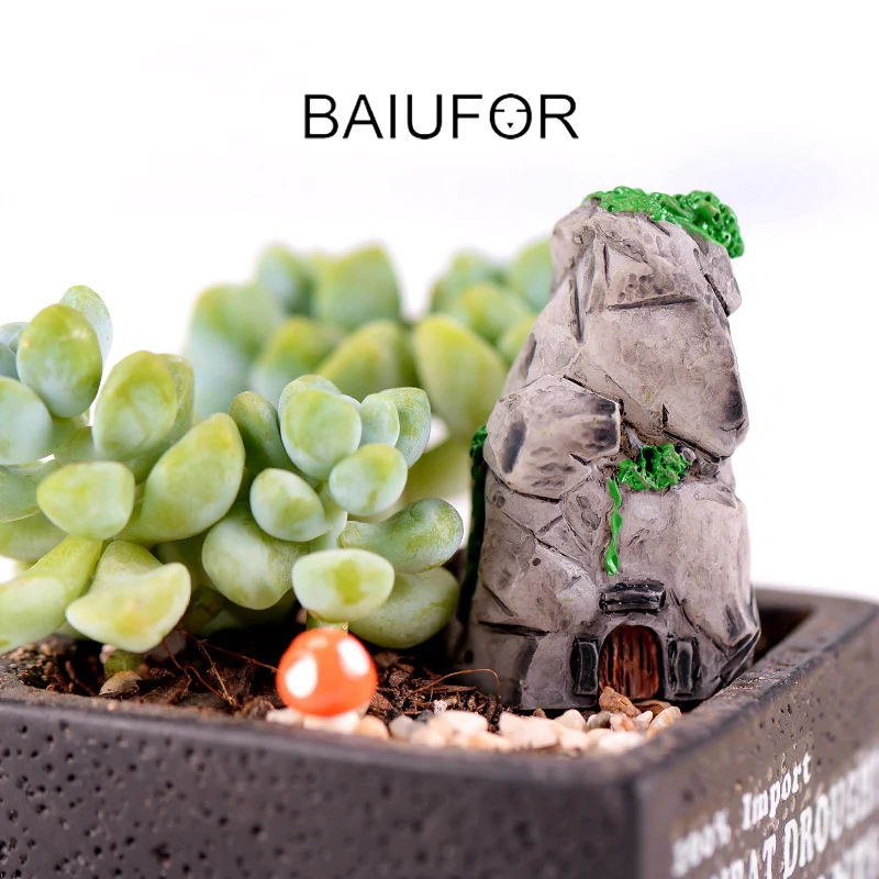 BAIUFOR Miniatures Simulation Rockery Stone Castle Fairy Garden Miniature Succulents Figurines Mini Fish Tank Landscape Decor
BAIUFOR Miniatures Simulation Rockery Stone Castle Fairy Garden Miniature Succulents Figurines Mini Fish Tank Landscape Decor