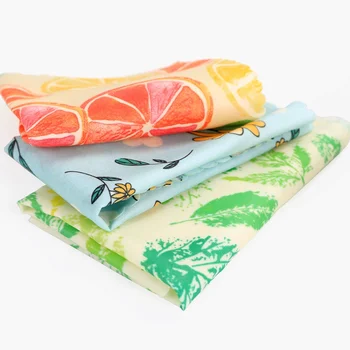 3 PCS Environmental Organic Cotton Beeswax Fresh Cloth Food Wrap Cling Film Reusable Food Preservation Cloth New
3 PCS Environmental Organic Cotton Beeswax Fresh Cloth Food Wrap Cling Film Reusable Food Preservation Cloth New