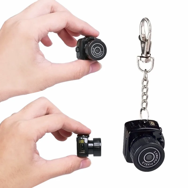 

Smallest Mini DV Micro camera HD CMOS 2.0 Mega Pixel Audio Portable Pocket Camera 480 P DVR 720P JPG camera video camera