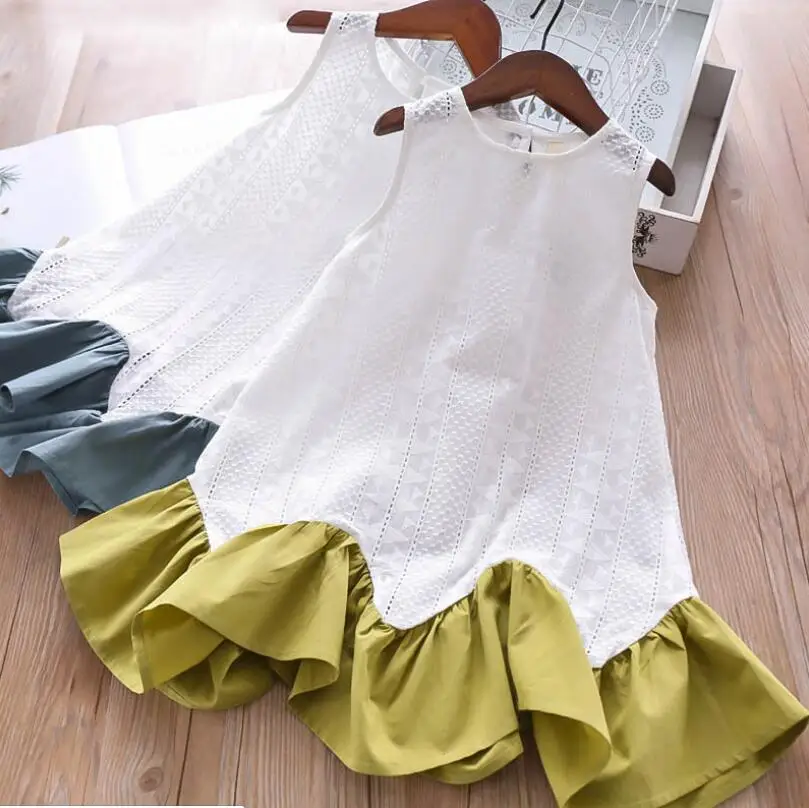 New 2019 Children Girls Summer Cotton Hollow Out Vest Dresses, Baby Kids Fashion Dress 5 pcs/lot,Wholesale Free Shipping
New 2019 Children Girls Summer Cotton Hollow Out Vest Dresses, Baby Kids Fashion Dress 5 pcs/lot,Wholesale Free Shipping