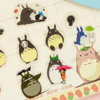 60 pcs/pack Kawaii Totoro Stickers Pvc Clear Decorative Sticker for Diary Album DIY Scrapbooking Japanese Label Sticker Paper
60 pcs/pack Kawaii Totoro Stickers Pvc Clear Decorative Sticker for Diary Album DIY Scrapbooking Japanese Label Sticker Paper