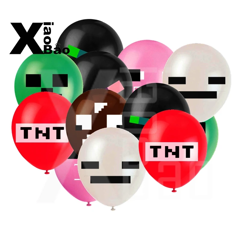 50pcs Pixel Party Tnt Creeper Big Cow Foil Balloons Latex Toys Festive Games Party Decorations Supplies Material Kinds Toy Gifts
50pcs Pixel Party Tnt Creeper Big Cow Foil Balloons Latex Toys Festive Games Party Decorations Supplies Material Kinds Toy Gifts