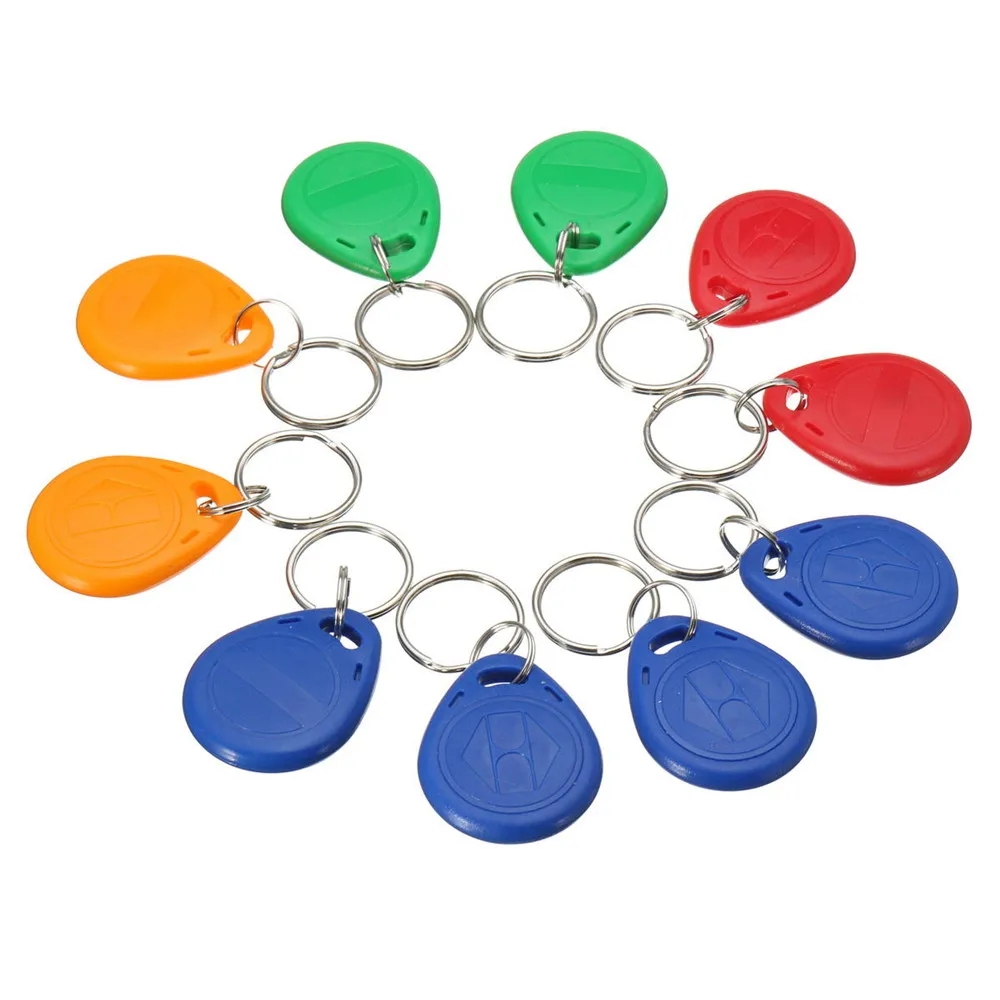 10pcs Access Control Card Clone EM4305 T5577 Proximity Duplicator Copy 125khz RFID Tag llaveros Porta Chave Card Sticker Key Fob
10pcs Access Control Card Clone EM4305 T5577 Proximity Duplicator Copy 125khz RFID Tag llaveros Porta Chave Card Sticker Key Fob