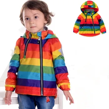 Children Boy Rainbow Jacket Spring Autumn Girls Vintage Outwear Windbreaker Coat Girl boy Clothing 1-7yrs Stock Sale!!
Children Boy Rainbow Jacket Spring Autumn Girls Vintage Outwear Windbreaker Coat Girl boy Clothing 1-7yrs Stock Sale!!