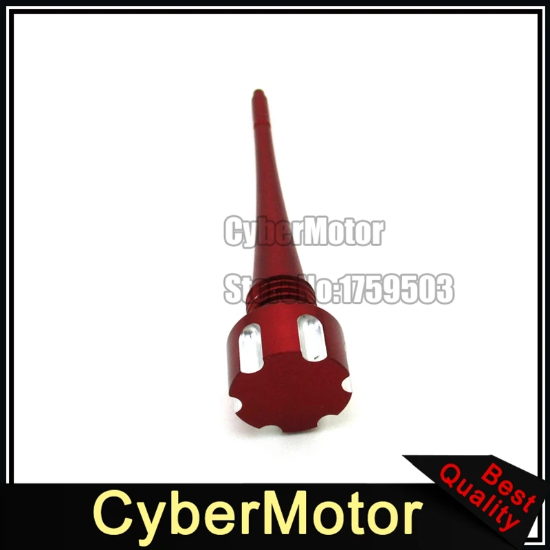 CNC Aluminum Red Oil Dipstick Dip Stick For Chinese Lifan YX 125cc 140cc Engine Pit Dirt Motor Bike ATV Quad Motorcycle
CNC Aluminum Red Oil Dipstick Dip Stick For Chinese Lifan YX 125cc 140cc Engine Pit Dirt Motor Bike ATV Quad Motorcycle