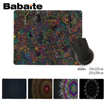 Babaite New Arrivals Fshion Mandala print Computer Gaming Mousemats Gamer Speed Mice Retail Small Rubber Mousepad