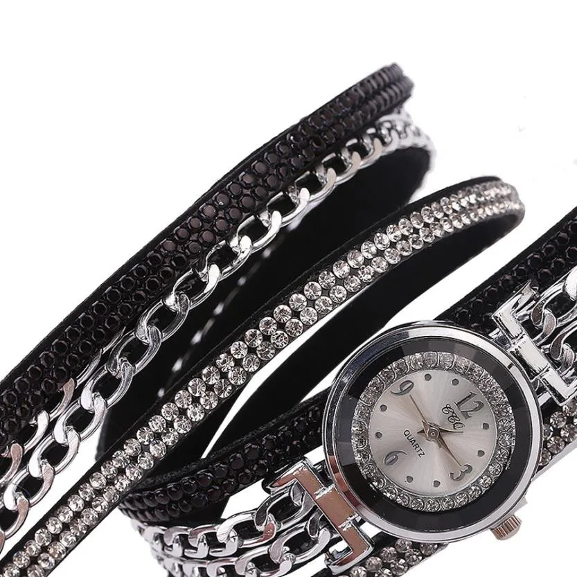 Quartz Round Wrist Watch Watches Woman Fashion Leather Band Analog Geneva Roman Numerals Clock
Quartz Round Wrist Watch Watches Woman Fashion Leather Band Analog Geneva Roman Numerals Clock