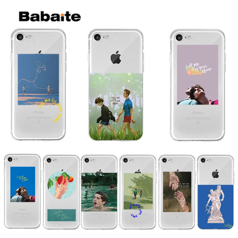 Babaite Call Me by Your Name Soft TPU Phone Coque Shell Case for Apple iPhone X 10 8 8Plus 7 6 6S Plus 5 5S SE Silicone Cover
Babaite Call Me by Your Name Soft TPU Phone Coque Shell Case for Apple iPhone X 10 8 8Plus 7 6 6S Plus 5 5S SE Silicone Cover
