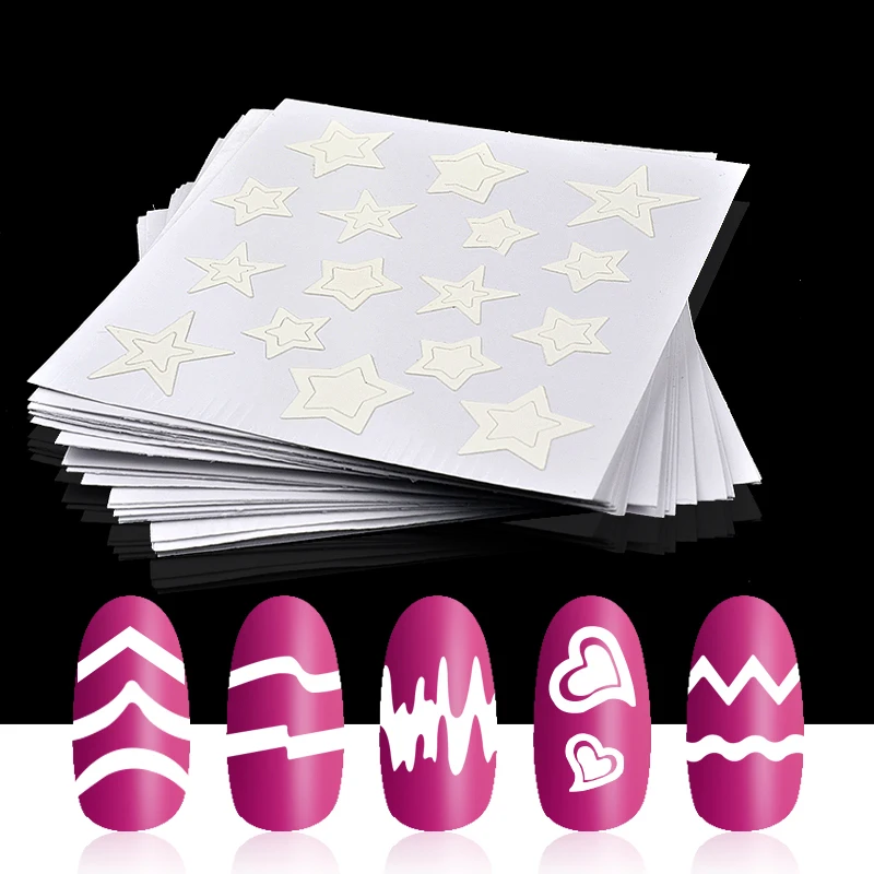 24Pcs/set 3D Nail Sticker Stencil Tips Guide French Style DIY Manicure Wave Line Nail Art Decals
24Pcs/set 3D Nail Sticker Stencil Tips Guide French Style DIY Manicure Wave Line Nail Art Decals
