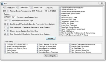 Detroit Diesel Diagnostic Link 8.07 DDDL -Engineering Level 3support additional features and GRAYED parameters
Detroit Diesel Diagnostic Link 8.07 DDDL -Engineering Level 3support additional features and GRAYED parameters