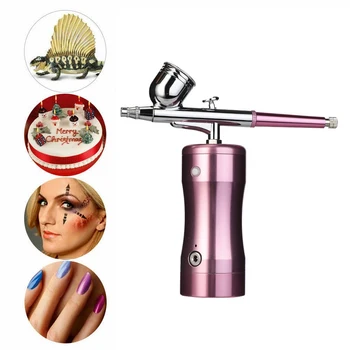 Airbrush Spray Gun Pump Pen Compressor Dual Action Portable Air Brush USB Charging Paint Spray Gun For Nail Tattoo Cake Painting
Airbrush Spray Gun Pump Pen Compressor Dual Action Portable Air Brush USB Charging Paint Spray Gun For Nail Tattoo Cake Painting