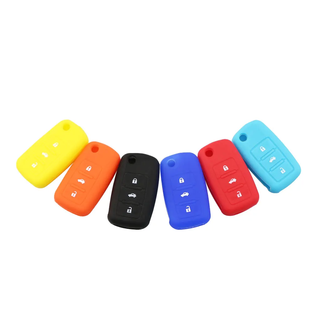 Silicone Car Key Cover Case for Volkswagen VW Golf Bora Jetta Polo Passat for Skoda Superb Octavia Fabia SEAT Ibiza Leon Shell
Silicone Car Key Cover Case for Volkswagen VW Golf Bora Jetta Polo Passat for Skoda Superb Octavia Fabia SEAT Ibiza Leon Shell
