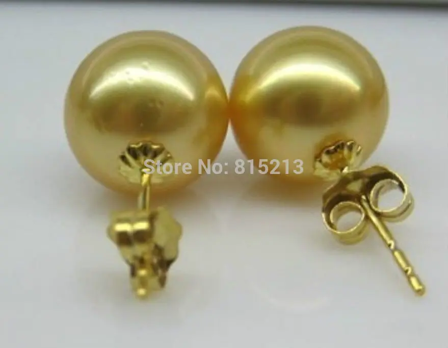 Hot sell Noble- hot sell new - wb00449 charming round 10-11mm natural south sea gold pearl earrings
Hot sell Noble- hot sell new - wb00449 charming round 10-11mm natural south sea gold pearl earrings