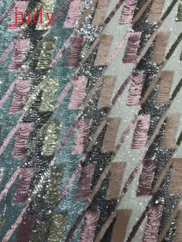 stock Embroidered cloth Mosaic patterns mixed with sequins of color for wedding dress fashions HY08# 
stock Embroidered cloth Mosaic patterns mixed with sequins of color for wedding dress fashions HY08#