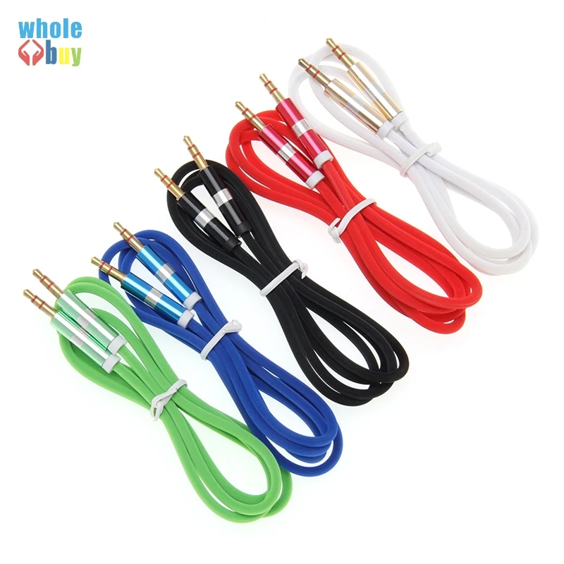 100pcs/lot Audio Cable 3.5 mm Male to Male pure color LF Stripe shell Audio Aux Cable For iPhone Car DVD Wire Line Aux Cord
100pcs/lot Audio Cable 3.5 mm Male to Male pure color LF Stripe shell Audio Aux Cable For iPhone Car DVD Wire Line Aux Cord