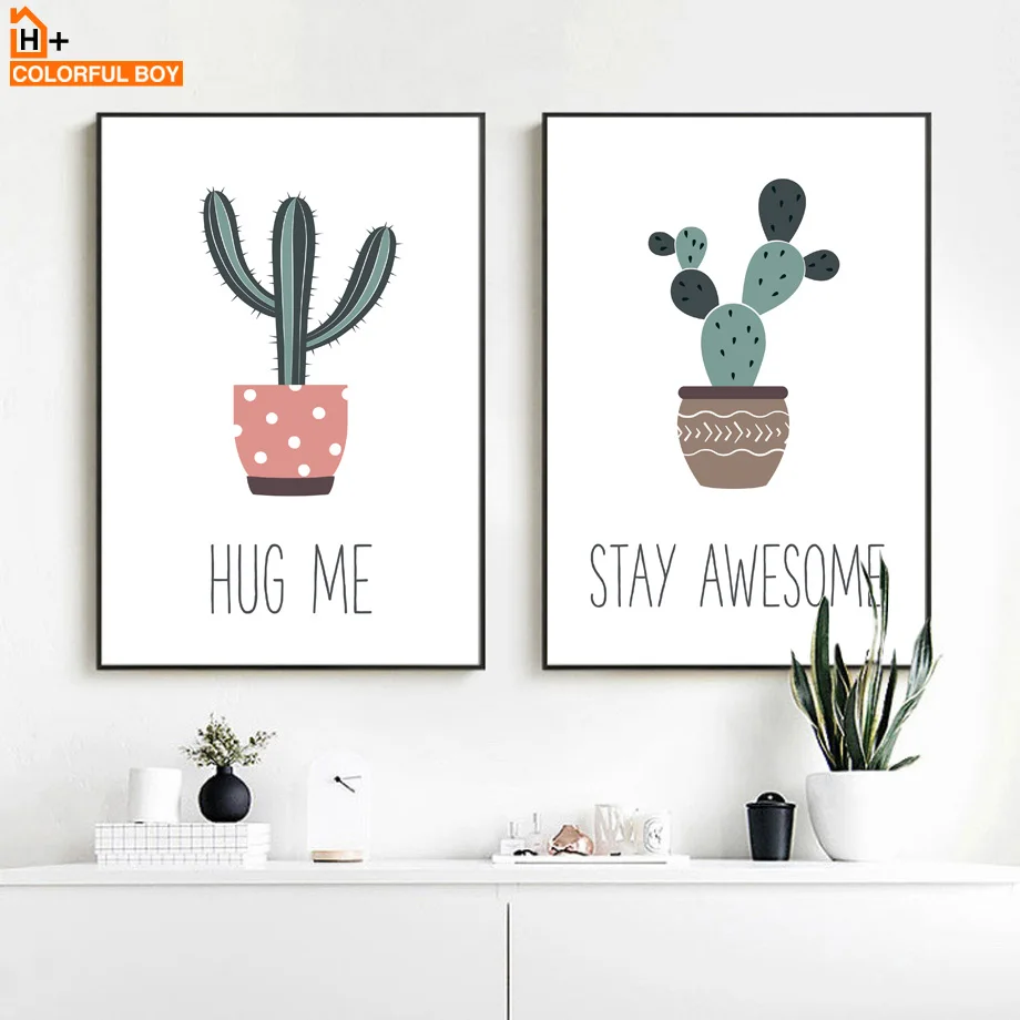 Cartoon Green Cactus Plant Wall Art Canvas Painting Nordic Posters And Prints Nursery Pop Art Wall Pictures Baby Kids Room Decor
Cartoon Green Cactus Plant Wall Art Canvas Painting Nordic Posters And Prints Nursery Pop Art Wall Pictures Baby Kids Room Decor